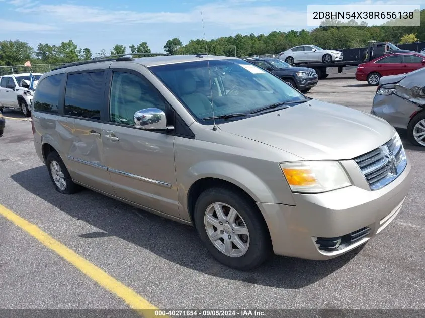 2008 Dodge Grand Caravan Sxt VIN: 2D8HN54X38R656138 Lot: 40271654