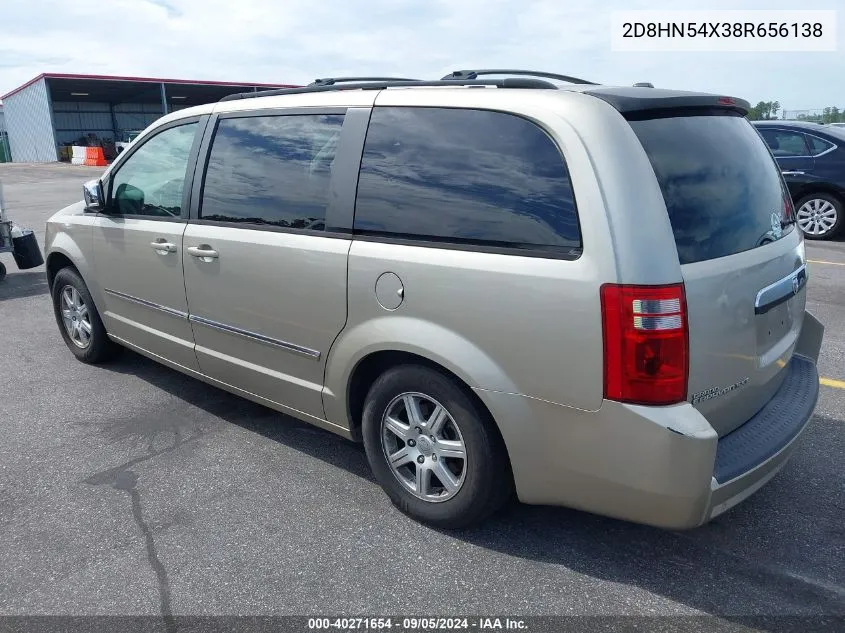 2D8HN54X38R656138 2008 Dodge Grand Caravan Sxt