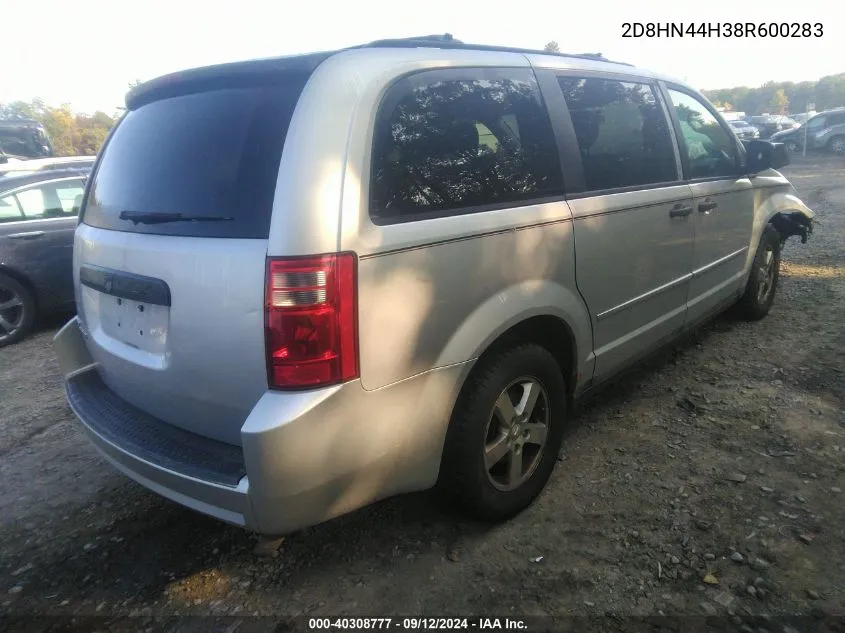 2D8HN44H38R600283 2008 Dodge Grand Caravan Se