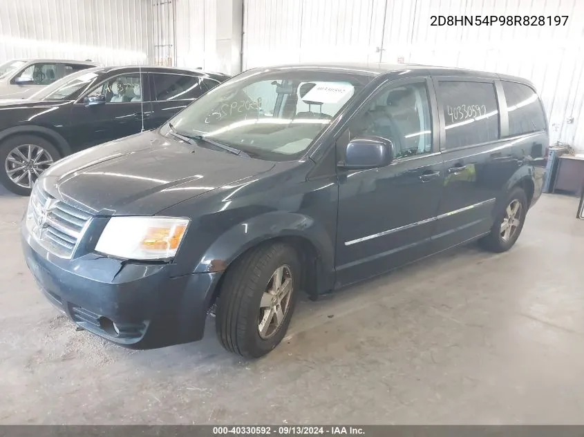 2D8HN54P98R828197 2008 Dodge Grand Caravan Sxt