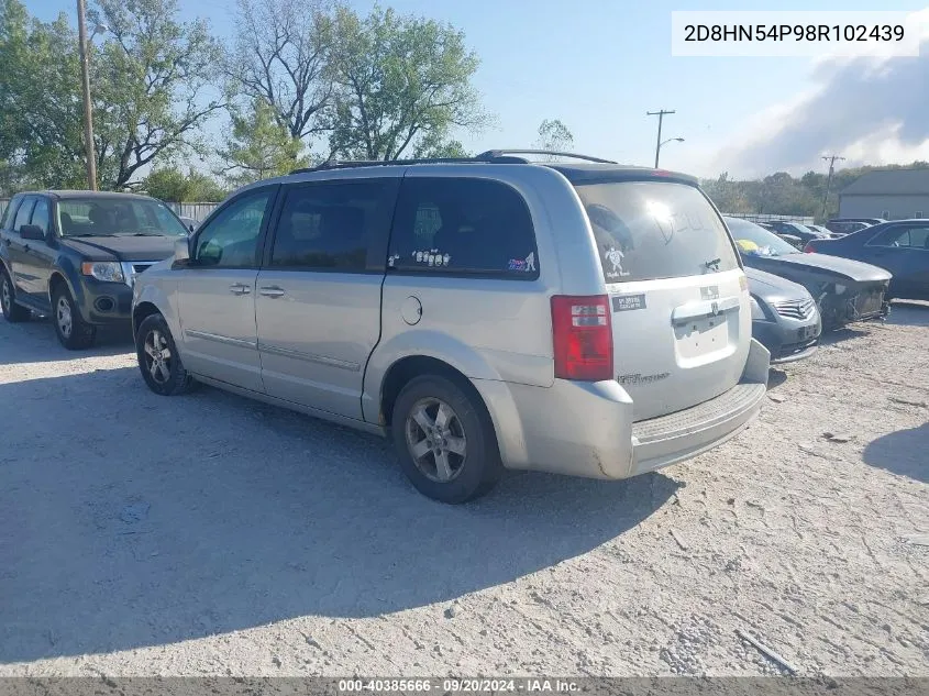 2D8HN54P98R102439 2008 Dodge Grand Caravan Sxt