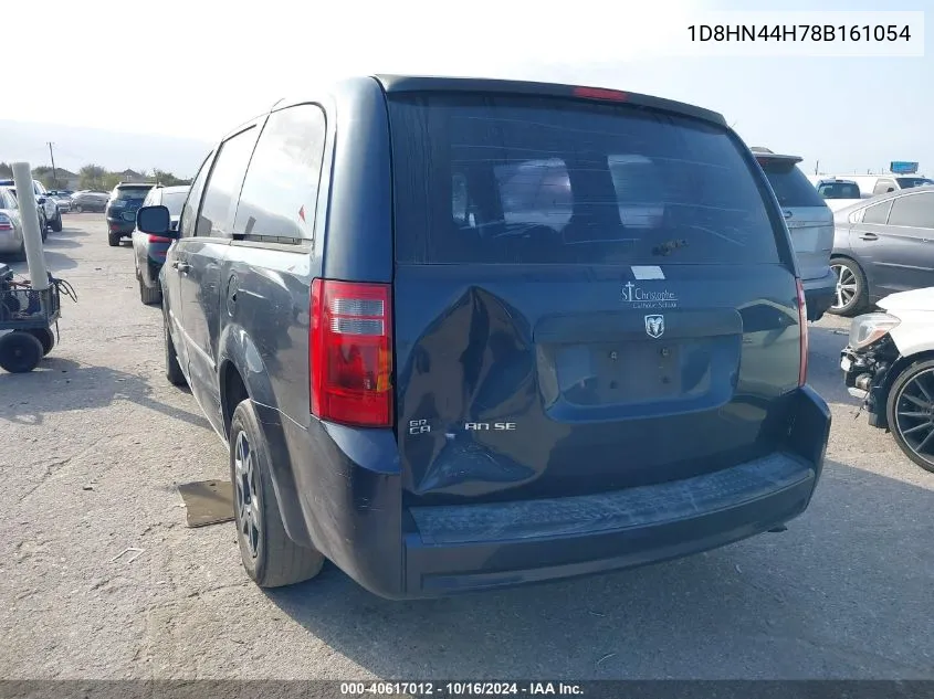 2008 Dodge Grand Caravan Se VIN: 1D8HN44H78B161054 Lot: 40617012