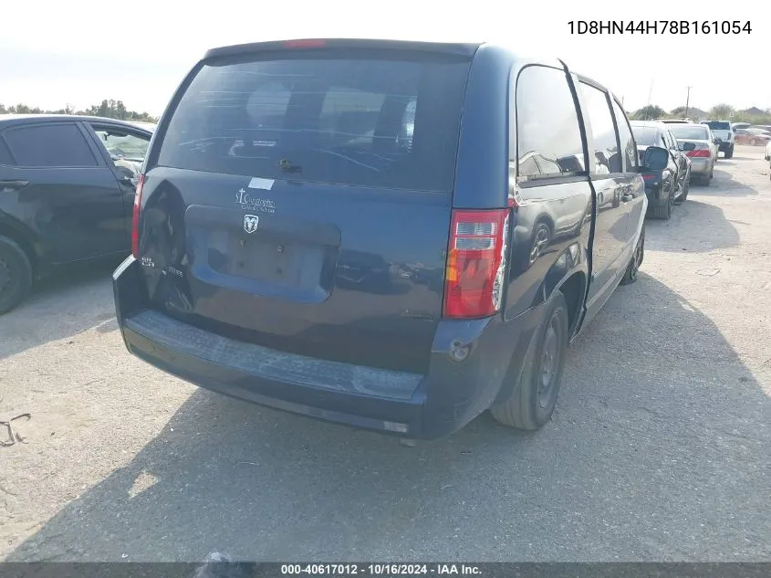 2008 Dodge Grand Caravan Se VIN: 1D8HN44H78B161054 Lot: 40617012