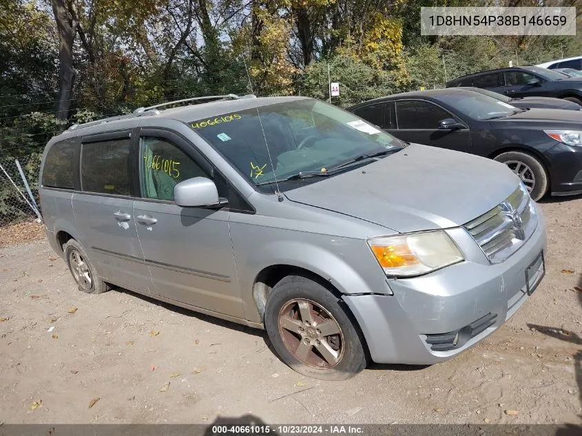 2008 Dodge Grand Caravan Sxt VIN: 1D8HN54P38B146659 Lot: 40661015