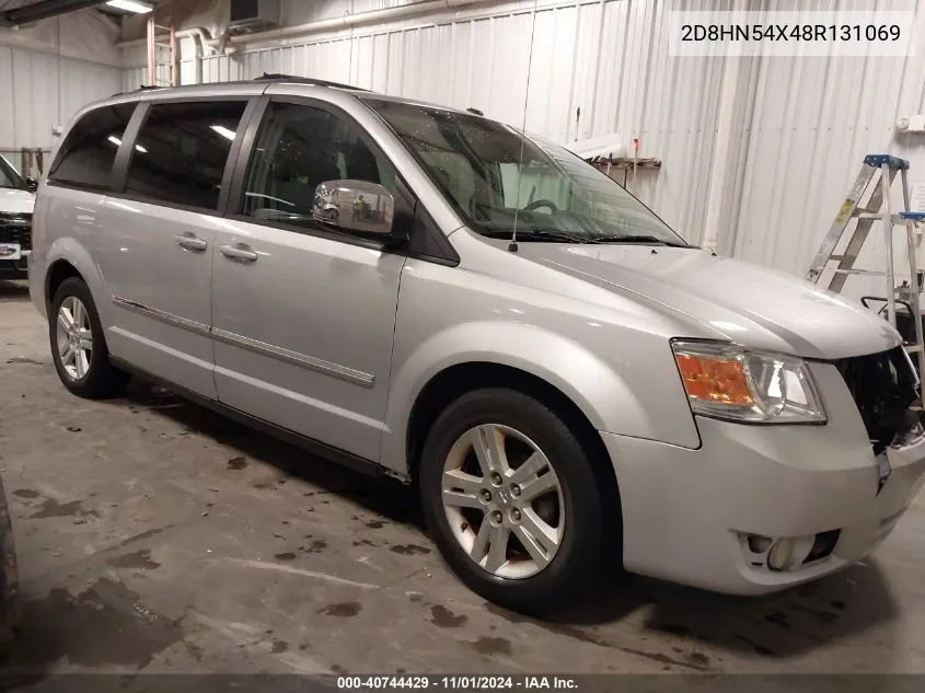 2008 Dodge Grand Caravan Sxt VIN: 2D8HN54X48R131069 Lot: 40744429