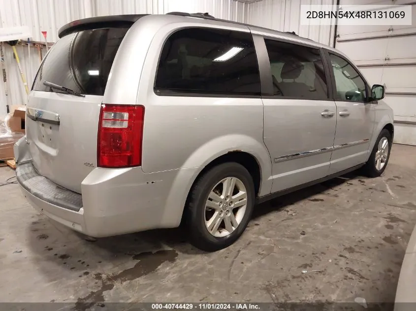 2008 Dodge Grand Caravan Sxt VIN: 2D8HN54X48R131069 Lot: 40744429