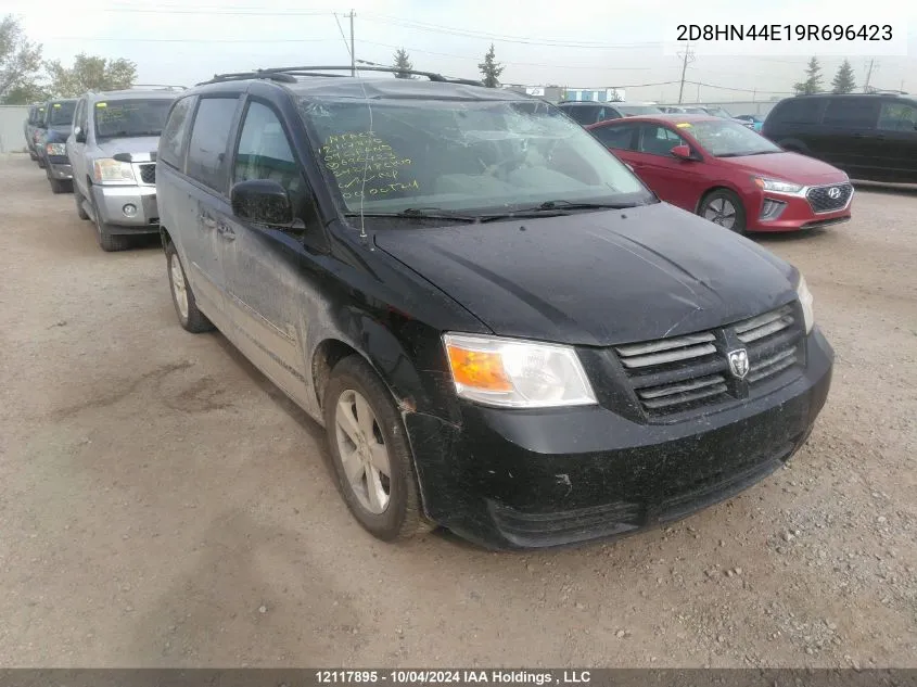 2009 Dodge Grand Caravan Se VIN: 2D8HN44E19R696423 Lot: 12117895