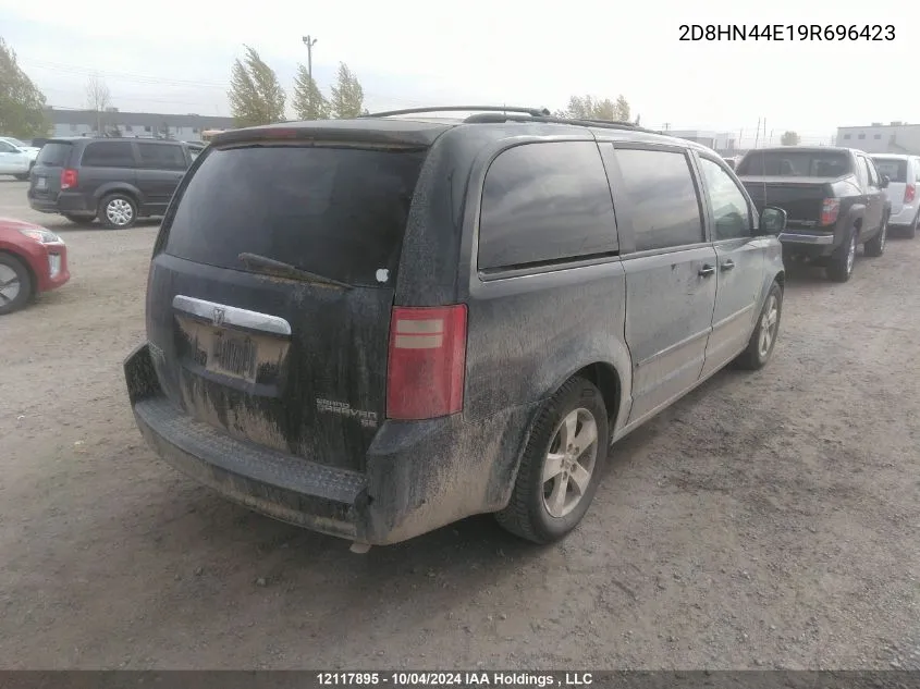 2009 Dodge Grand Caravan Se VIN: 2D8HN44E19R696423 Lot: 12117895