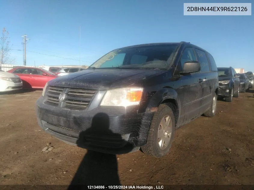 2009 Dodge Grand Caravan Se VIN: 2D8HN44EX9R622126 Lot: 12134086