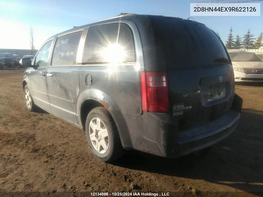 2009 Dodge Grand Caravan Se VIN: 2D8HN44EX9R622126 Lot: 12134086