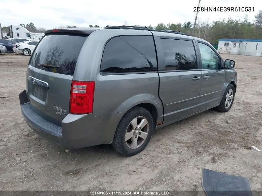 2009 Dodge Grand Caravan Se VIN: 2D8HN44E39R610531 Lot: 12140105