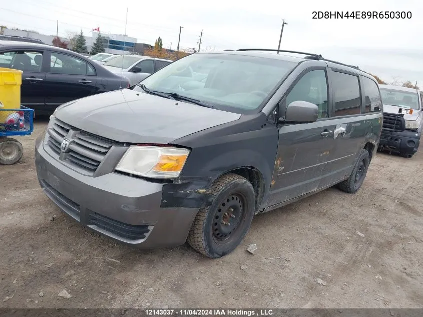 2009 Dodge Grand Caravan Se VIN: 2D8HN44E89R650300 Lot: 12143037