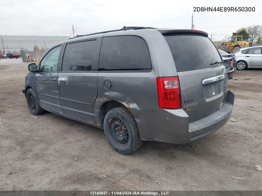 2009 Dodge Grand Caravan Se VIN: 2D8HN44E89R650300 Lot: 12143037