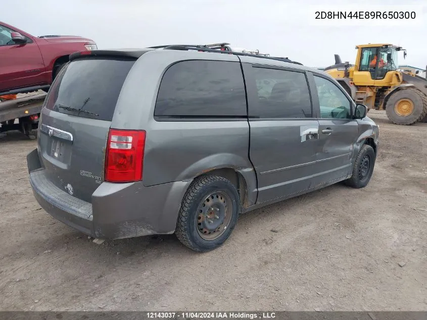 2009 Dodge Grand Caravan Se VIN: 2D8HN44E89R650300 Lot: 12143037