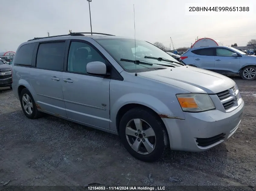 2009 Dodge Grand Caravan Se VIN: 2D8HN44E99R651388 Lot: 12154053