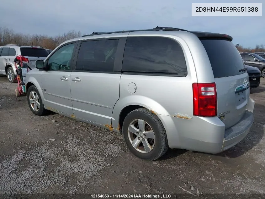 2009 Dodge Grand Caravan Se VIN: 2D8HN44E99R651388 Lot: 12154053