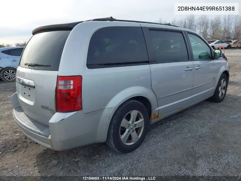 2009 Dodge Grand Caravan Se VIN: 2D8HN44E99R651388 Lot: 12154053