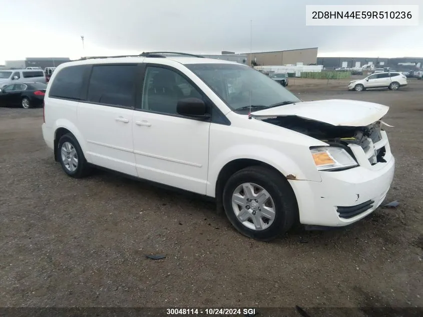 2D8HN44E59R510236 2009 Dodge Grand Caravan Se