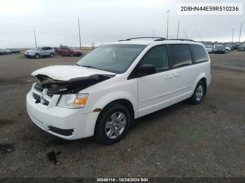 2D8HN44E59R510236 2009 Dodge Grand Caravan Se