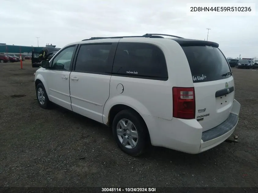 2D8HN44E59R510236 2009 Dodge Grand Caravan Se