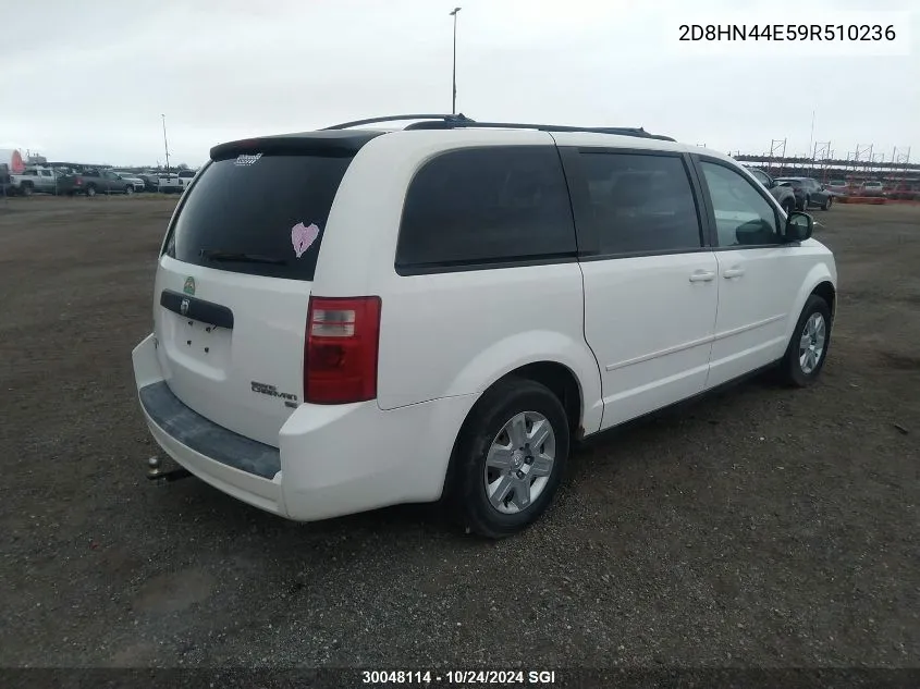 2D8HN44E59R510236 2009 Dodge Grand Caravan Se