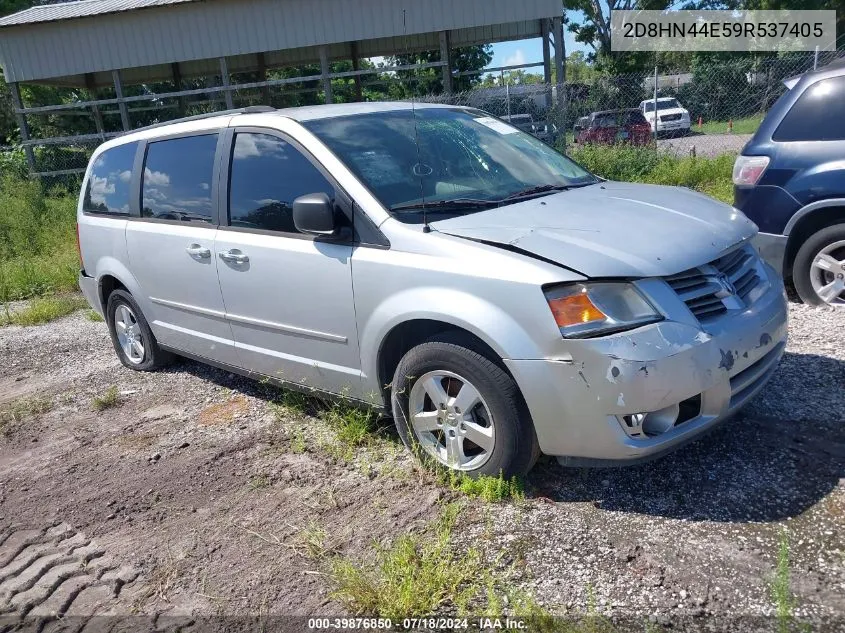 2009 Dodge Grand Caravan Se VIN: 2D8HN44E59R537405 Lot: 39876850