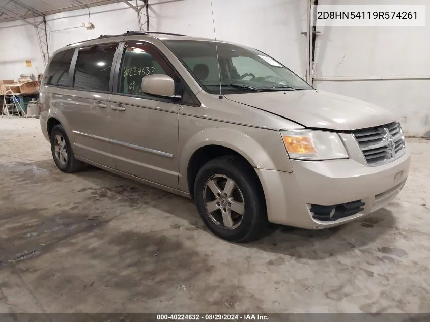 2009 Dodge Grand Caravan Sxt VIN: 2D8HN54119R574261 Lot: 40224632