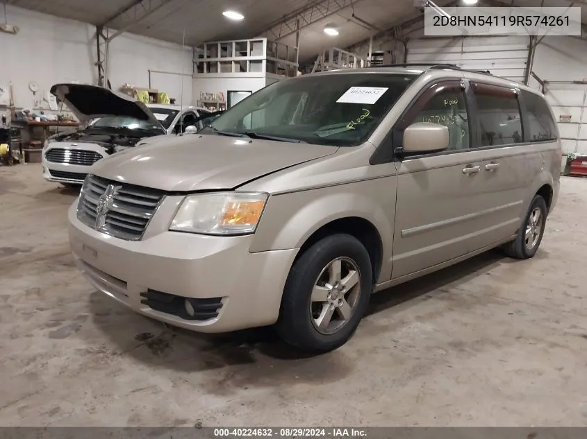 2009 Dodge Grand Caravan Sxt VIN: 2D8HN54119R574261 Lot: 40224632