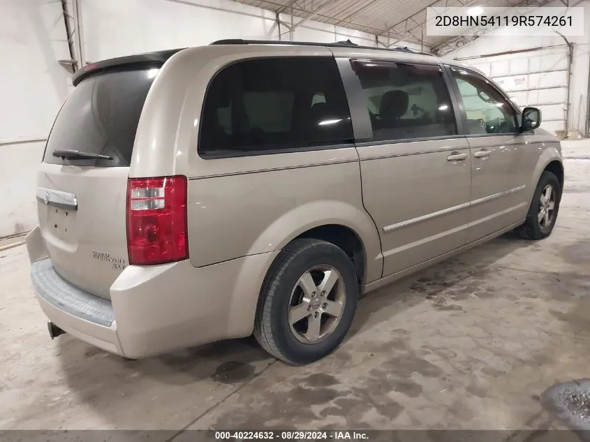 2009 Dodge Grand Caravan Sxt VIN: 2D8HN54119R574261 Lot: 40224632