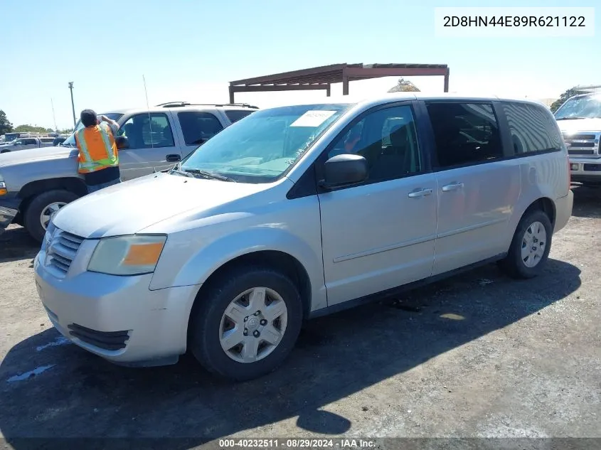 2D8HN44E89R621122 2009 Dodge Grand Caravan Se