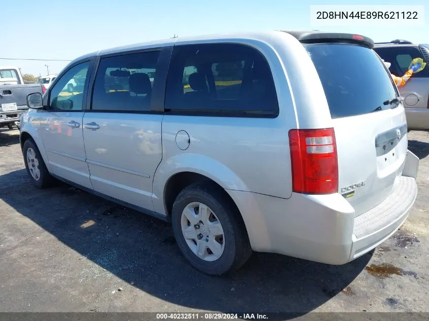 2D8HN44E89R621122 2009 Dodge Grand Caravan Se