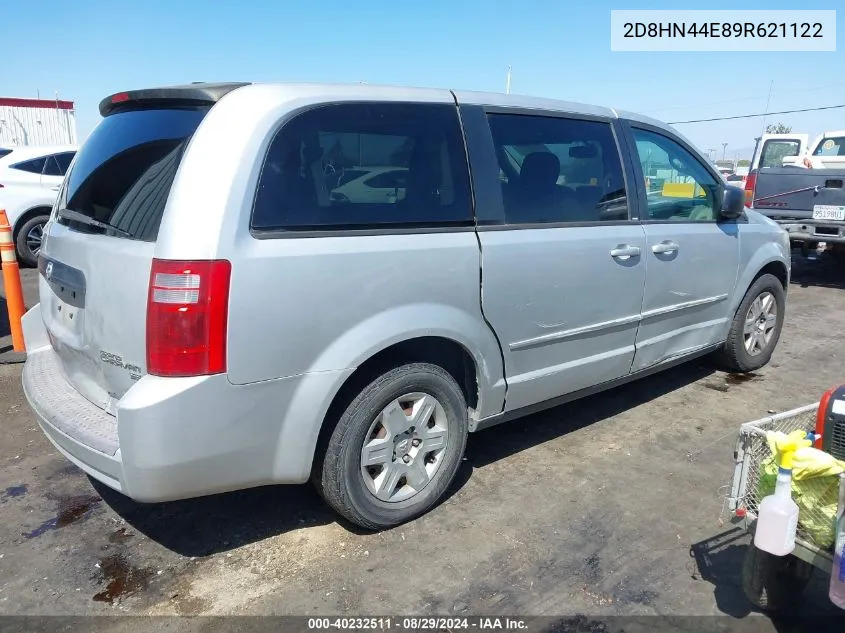 2009 Dodge Grand Caravan Se VIN: 2D8HN44E89R621122 Lot: 40232511