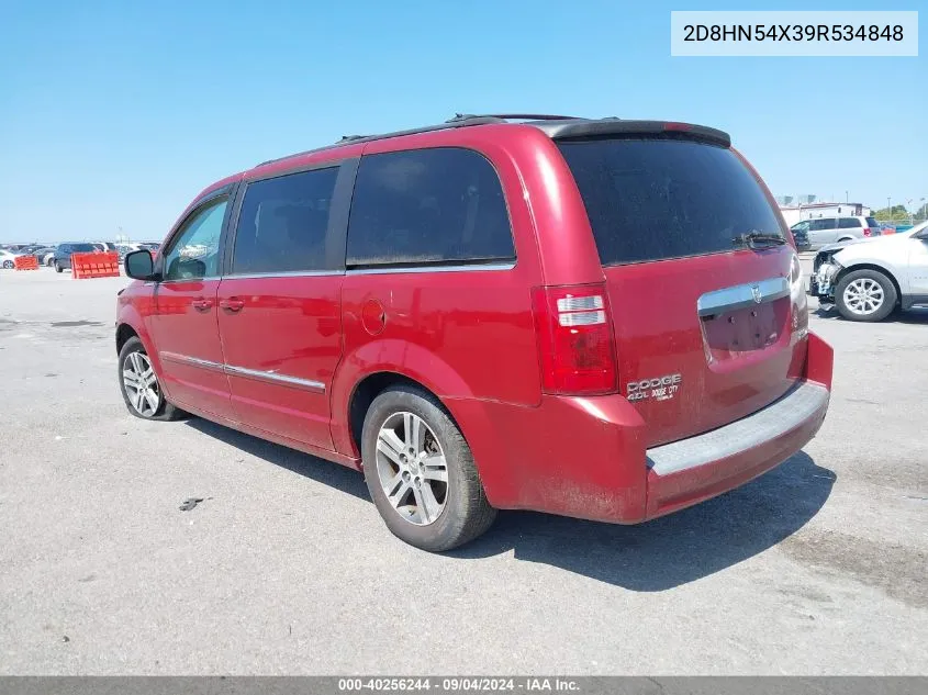 2D8HN54X39R534848 2009 Dodge Grand Caravan Sxt