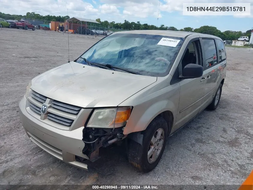 1D8HN44E29B515781 2009 Dodge Grand Caravan Se