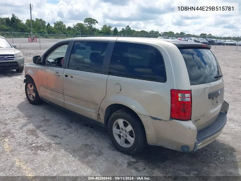 2009 Dodge Grand Caravan Se VIN: 1D8HN44E29B515781 Lot: 40298945