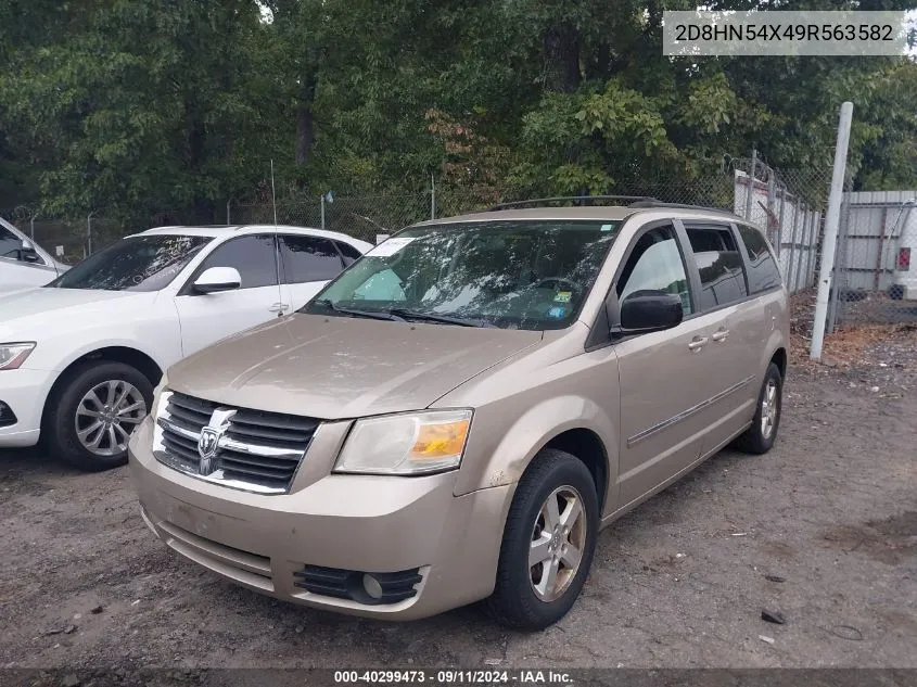 2009 Dodge Grand Caravan Sxt VIN: 2D8HN54X49R563582 Lot: 40299473