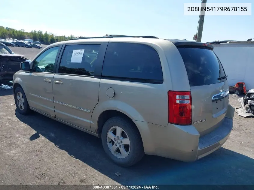 2D8HN54179R678155 2009 Dodge Grand Caravan Sxt