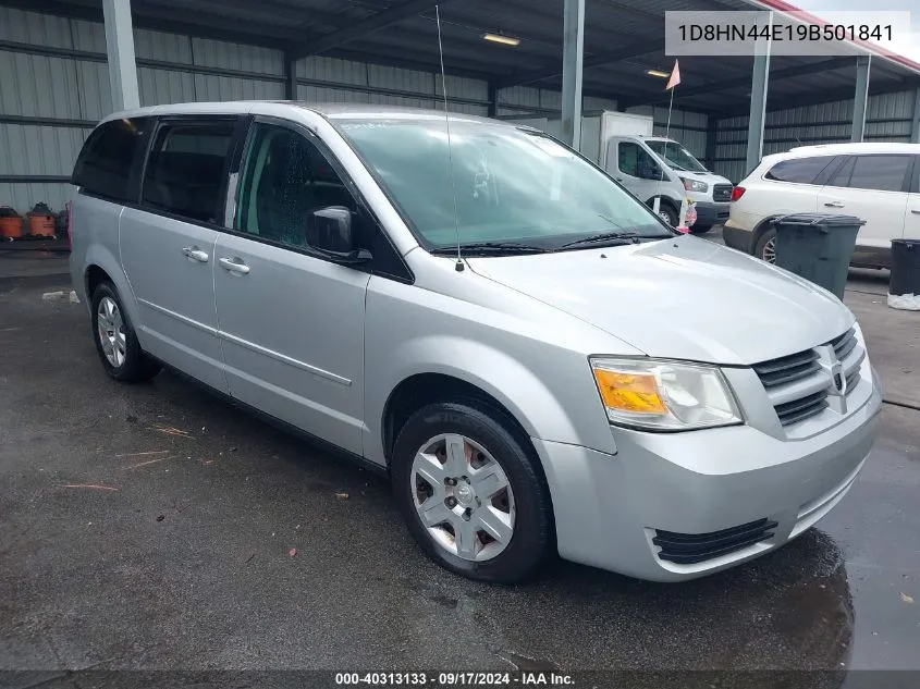 2009 Dodge Grand Caravan Se VIN: 1D8HN44E19B501841 Lot: 40313133