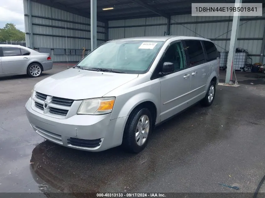 2009 Dodge Grand Caravan Se VIN: 1D8HN44E19B501841 Lot: 40313133