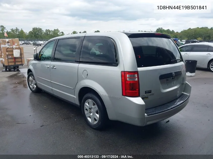 2009 Dodge Grand Caravan Se VIN: 1D8HN44E19B501841 Lot: 40313133