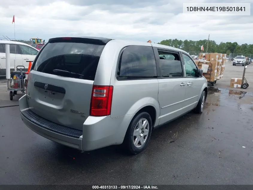 2009 Dodge Grand Caravan Se VIN: 1D8HN44E19B501841 Lot: 40313133