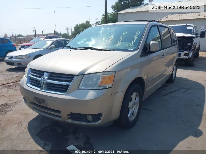 2009 Dodge Grand Caravan Sxt VIN: 2D8HN54X19R545623 Lot: 40340112