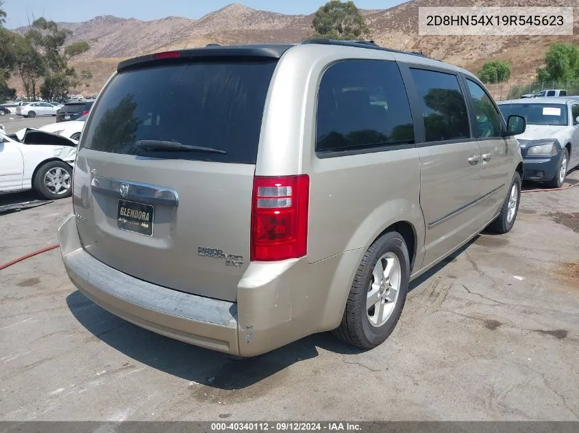 2D8HN54X19R545623 2009 Dodge Grand Caravan Sxt