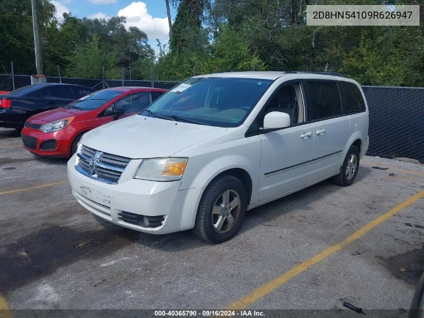 2009 Dodge Grand Caravan Sxt VIN: 2D8HN54109R626947 Lot: 40365790