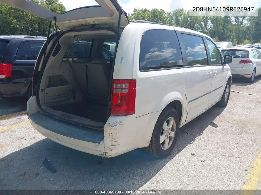 2D8HN54109R626947 2009 Dodge Grand Caravan Sxt