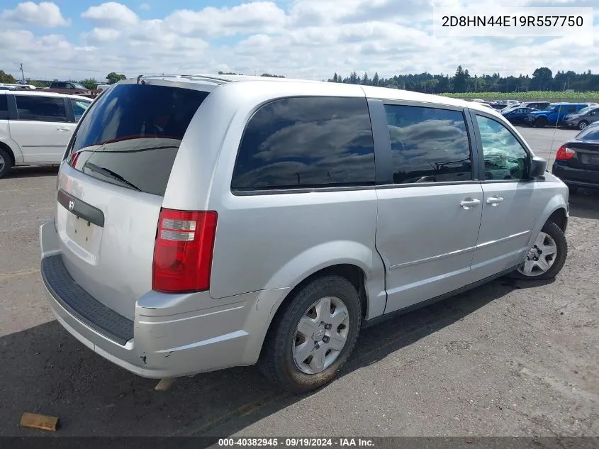 2009 Dodge Grand Caravan Se VIN: 2D8HN44E19R557750 Lot: 40382945