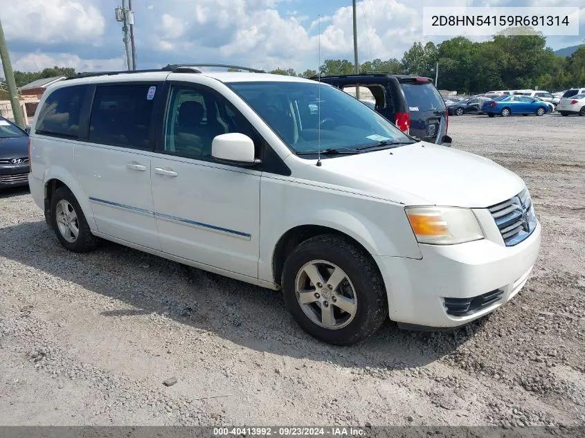 2009 Dodge Grand Caravan Sxt VIN: 2D8HN54159R681314 Lot: 40413992