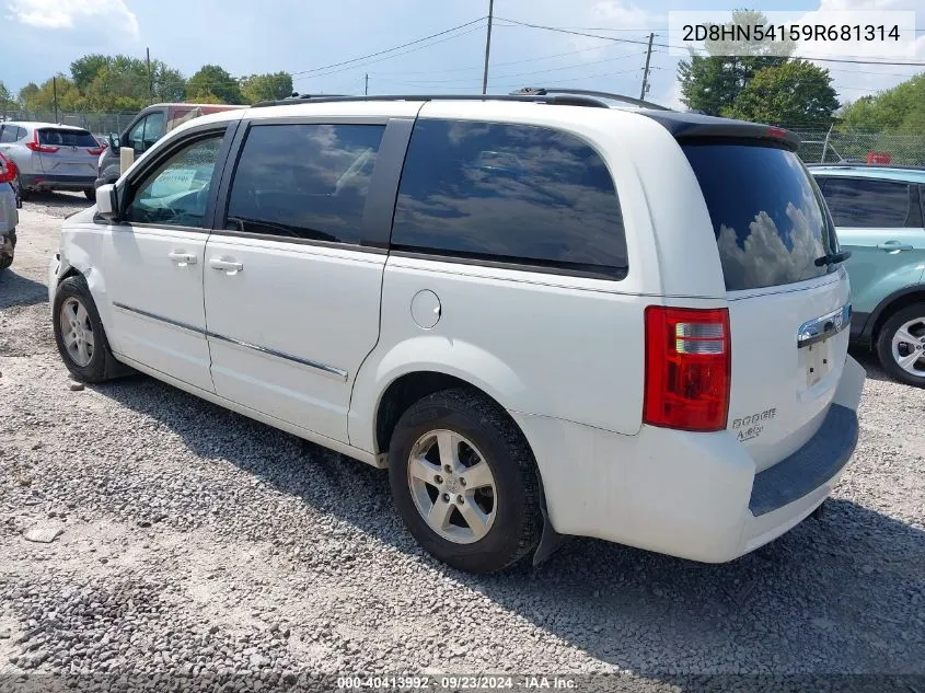 2009 Dodge Grand Caravan Sxt VIN: 2D8HN54159R681314 Lot: 40413992