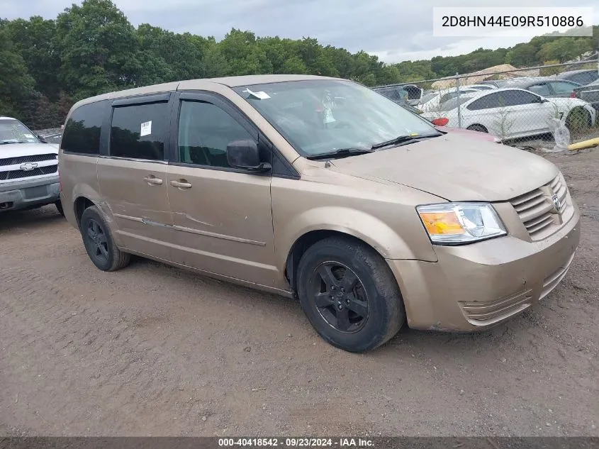 2D8HN44E09R510886 2009 Dodge Grand Caravan Se