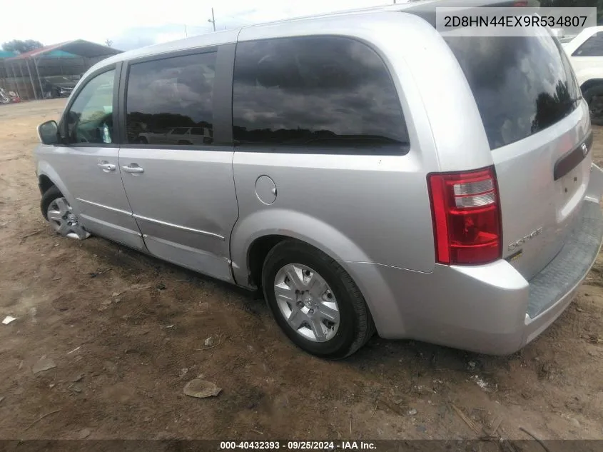 2009 Dodge Grand Caravan Se VIN: 2D8HN44EX9R534807 Lot: 40432393